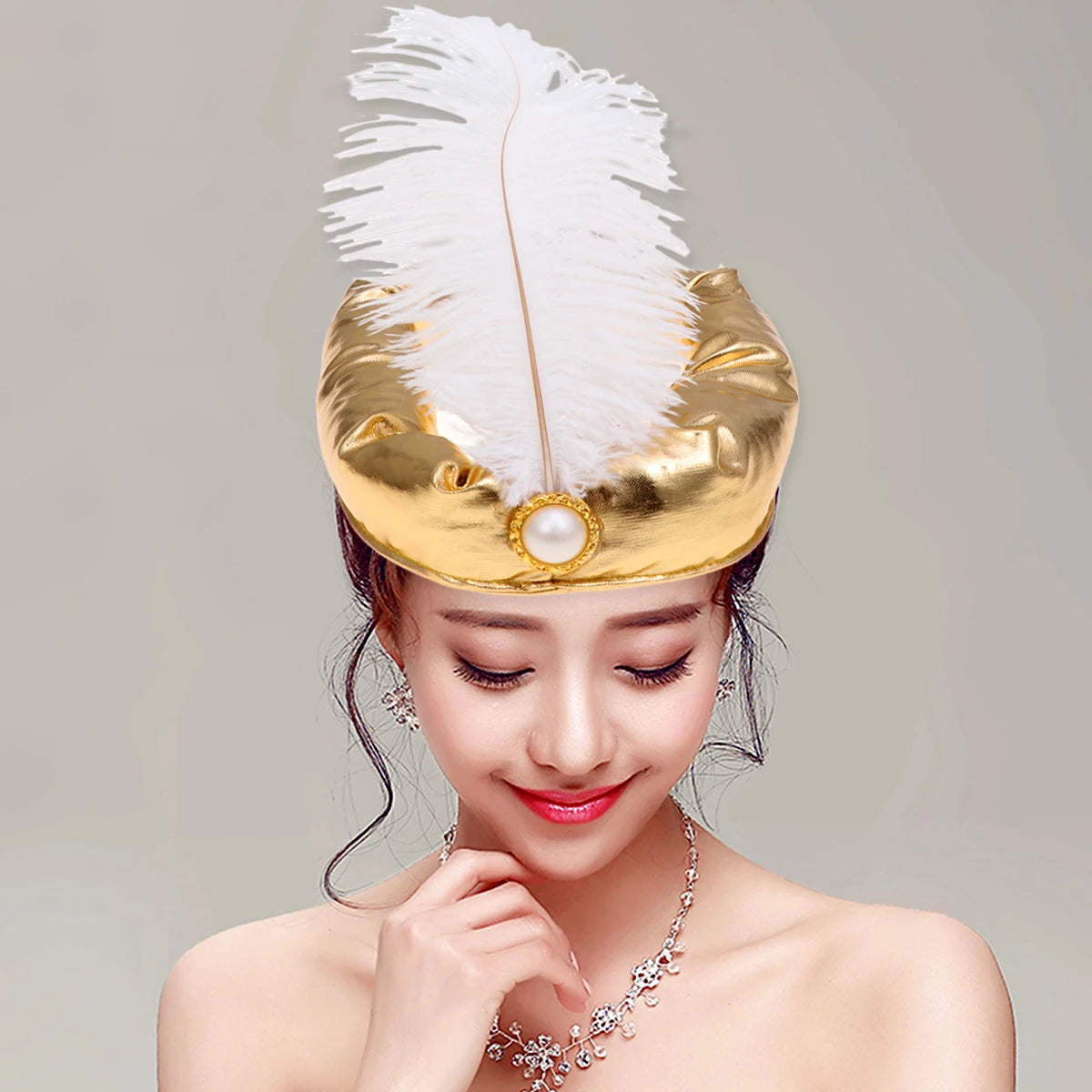 Hat Mythical Character Play Cap stage perform Hat Arab Headwear Boys Cosplay hat Party Supplies