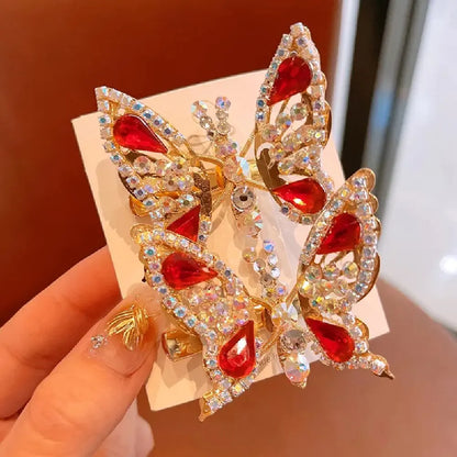 High-Appearance Hair Accessories - Fairy and Stylish Hair Ornaments, Moving Butterfly Hair Clips, New-Style Side Hairpins for Li