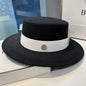 Fedora Hats for Women Fashion Elegant Bowler Dress Caps Panama Church Wedding Ribbon Band Hat Men Felt Jazz Hat