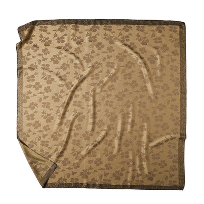 Head Scarf Women Luxury Brand Square 100*100cm Silk Foulard Satin Bandana Cheveux Soft Neckerchief Hijab Hair Scarves For Ladie