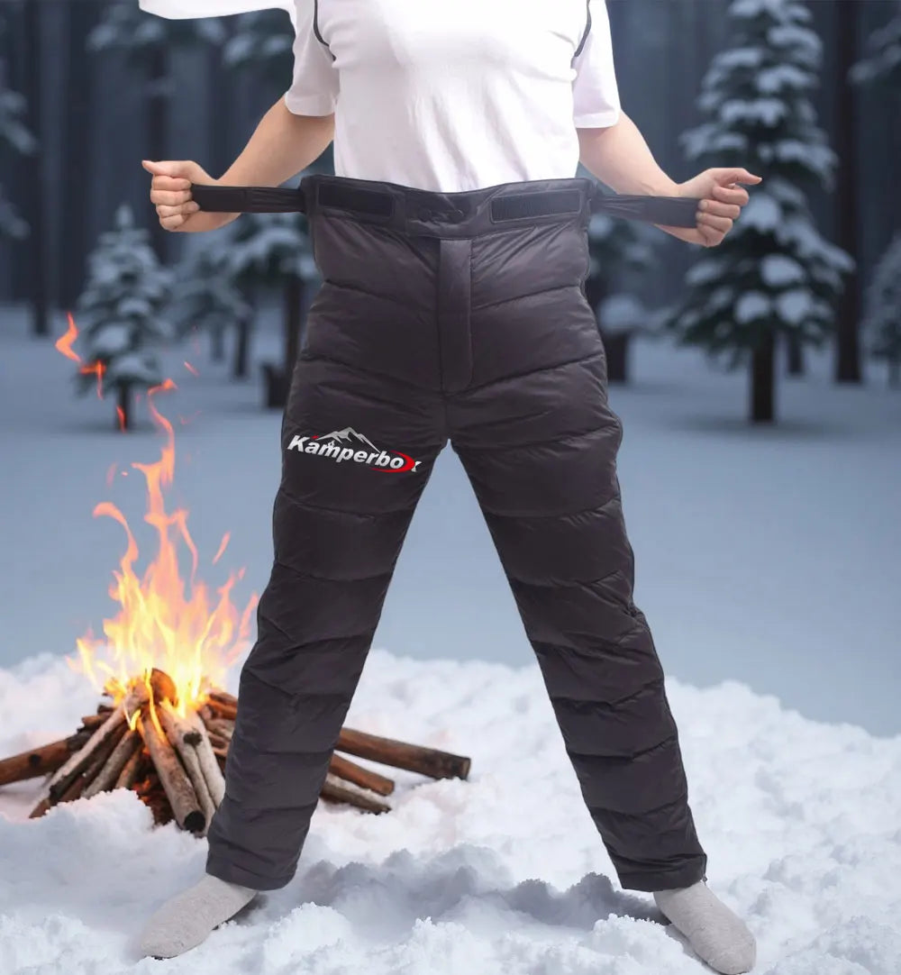 Kamperbox Down Pants Men Pants,Winter Pants Hiking Winter Pants for Men Trekking Pants Men Winter Hiking Pants for Men,Trousers