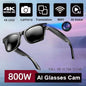 2025 Smart Glasses 32GB Memory with Camera Sunglasses Mini Camera Video Translation Bluetooth Call Anti-blue Glasses Man Women