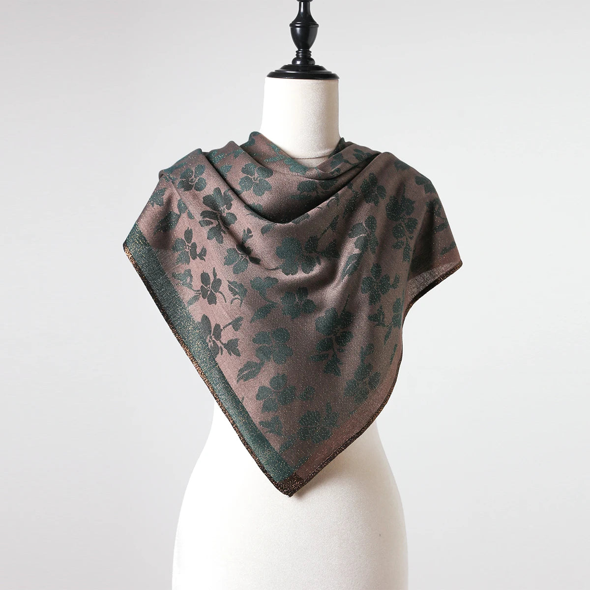 Head Scarf Women Luxury Brand Square 100*100cm Silk Foulard Satin Bandana Cheveux Soft Neckerchief Hijab Hair Scarves For Ladie