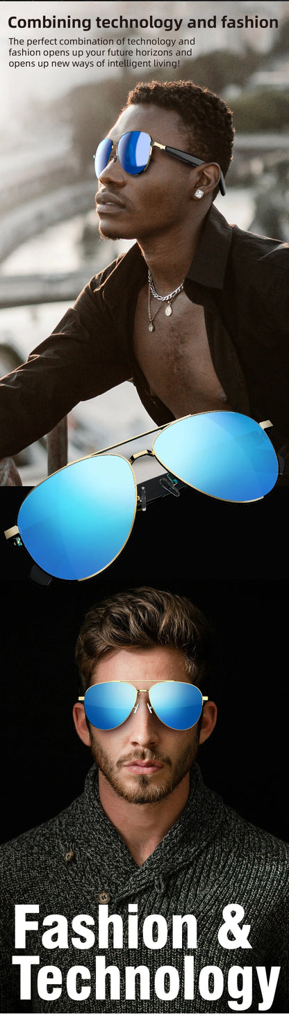 SG-13 Smart glasses, Bluetooth earphones, clear vision | UV resistant touch function | Versatile facial features