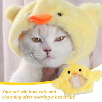 Funny Animal Hats for Cats Dogs Small Pets Kitten Puppy Costume Headwear Accessories Party Dress Up Photo Props Pet Supplies