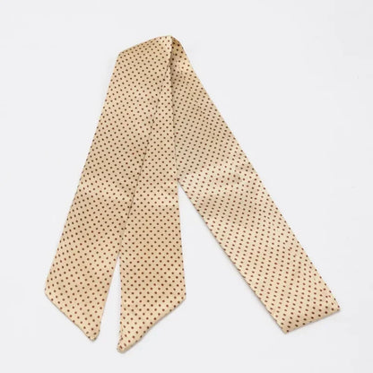 Skinny Scarf Hair Small Women Simple Style Handle Ribbon Fashion Printing Hairband Headscarf Beautiful Scarves Bags for Women