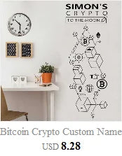 Tech vinyl wall decals Internet of things high tech IT geek computer computer home company office decoration decals B5