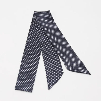 Skinny Scarf Hair Small Women Simple Style Handle Ribbon Fashion Printing Hairband Headscarf Beautiful Scarves Bags for Women