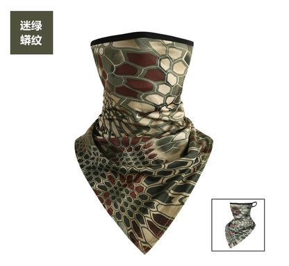 Camping Hiking Scarves Cycling Sports Mask Bandana Outdoor Headscarves Motorcycle Riding Headwear Men Women Neck Tube Scarf