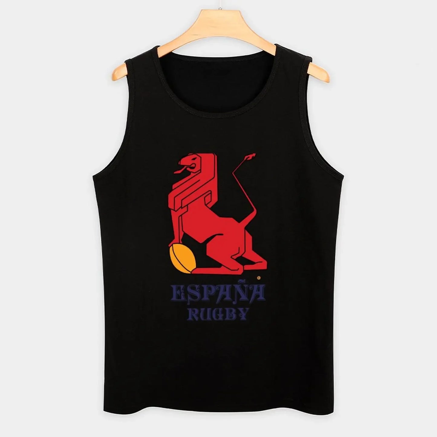 New Spain Rugby Tank Top men clothings t-shirt for men Sleeveless men