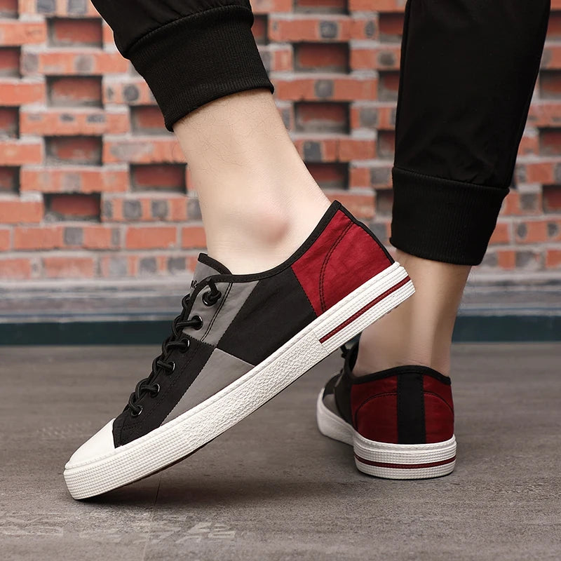 2021 Men Casual Shoes Mens Canvas Shoes for Men Shoes Men Fashion Flats Brand Fashion Men's Driving Shoes Men Sneakers