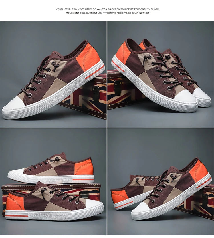 2021 Men Casual Shoes Mens Canvas Shoes for Men Shoes Men Fashion Flats Brand Fashion Men's Driving Shoes Men Sneakers