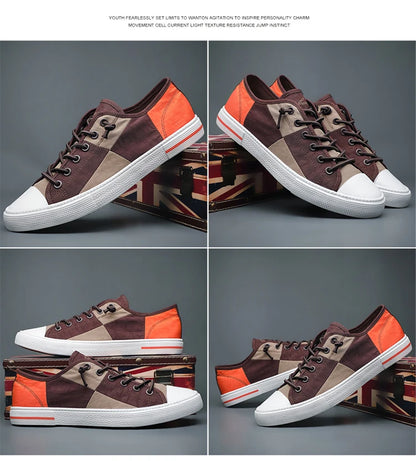 2021 Men Casual Shoes Mens Canvas Shoes for Men Shoes Men Fashion Flats Brand Fashion Men's Driving Shoes Men Sneakers