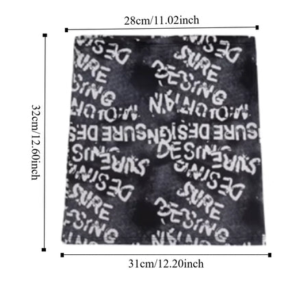 Scarves English Graffiti Sunscreen Face Mask UV Protection Shading Riding Mask Personal Breathable Ice Silk Face Towel Summer