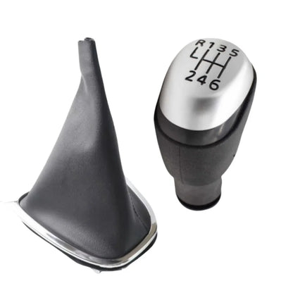 5/6 Speed For Renault Clio 4 Mk4 IV 2012-2018 2019 2020 Car Styling Accessories Gear Shift Knob Leather Gaitor Boot Collar Case