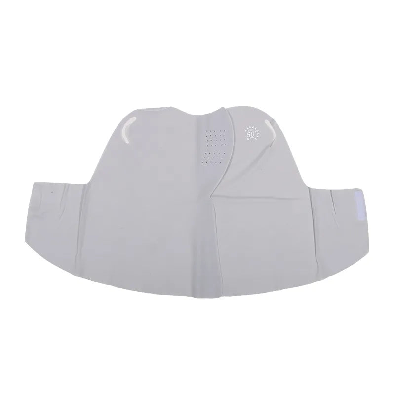 Sunscreen Face Scarf Thin Ice Silk Mask Summer Cover Veil Eye Protection Gini Golf Pattern Randomly On The Left Or Right Faces