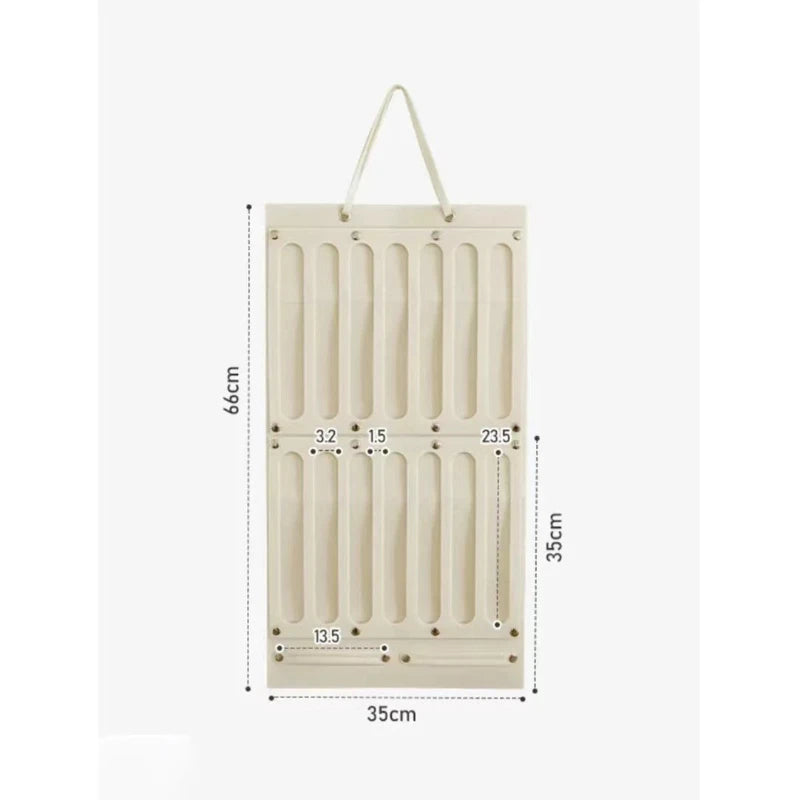 Hair Accessory Hanging Organizer, 1 Piece, Wall Decoration for Hair Bows, Hair Clips, Hair Ties, Glasses, Storage Pouch