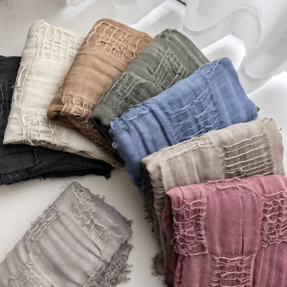 Retro Apocalyptic Scarves Capes Unisex Steampunk Hip Hop Cotton Linen Scarf Ruins Style Tactical Shawl Neck Warmer Outdoor