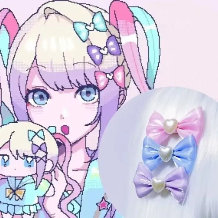 Hair Accessory Bow Needy Girl Overdose Kawaii Ame Anchor Girl Cos Creativity Exquisite Headgear Jewelry Decorate Festival Gift
