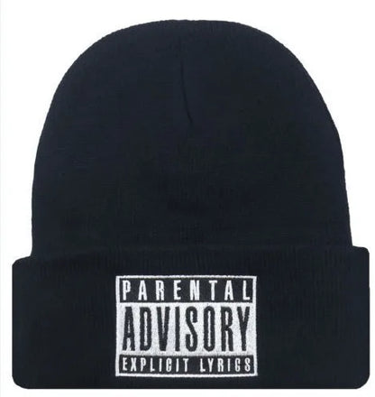 Knitted hats for men and women, knitted street dance hats, woolen hats, fashionable and versatile, trendy styles