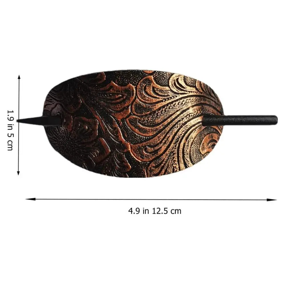 Hair Accessories Stick Hair Slide Leather Ponytail Holders Hair Barrette Hair Sticks Hair Pins Hair Tie