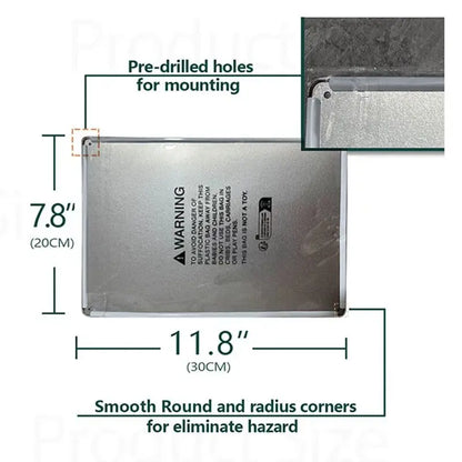 Sexy Blonde Model Metal Mural 8x12 Inches - Battery-Free Durable Mancave Vibe Maker for Bar Garage Cafe