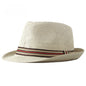 Women Beach Hats in Spring Summer British European and American Jazz Hats Men Fedoras Straw Hats Outdoor Travel Bucket Sun Hats