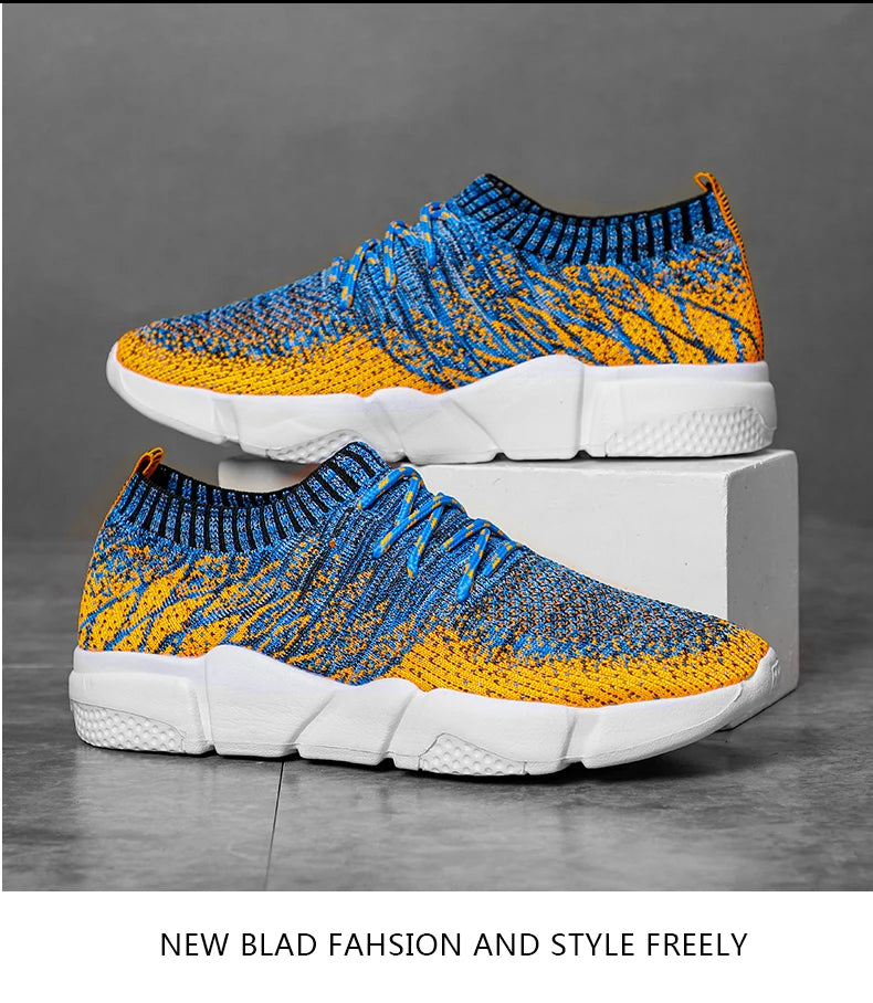 Sneakers For Men Casual Shoes Mesh Lightweight Men Shoes Tenis Masculino Luxury Loafers Walking Shoes Men