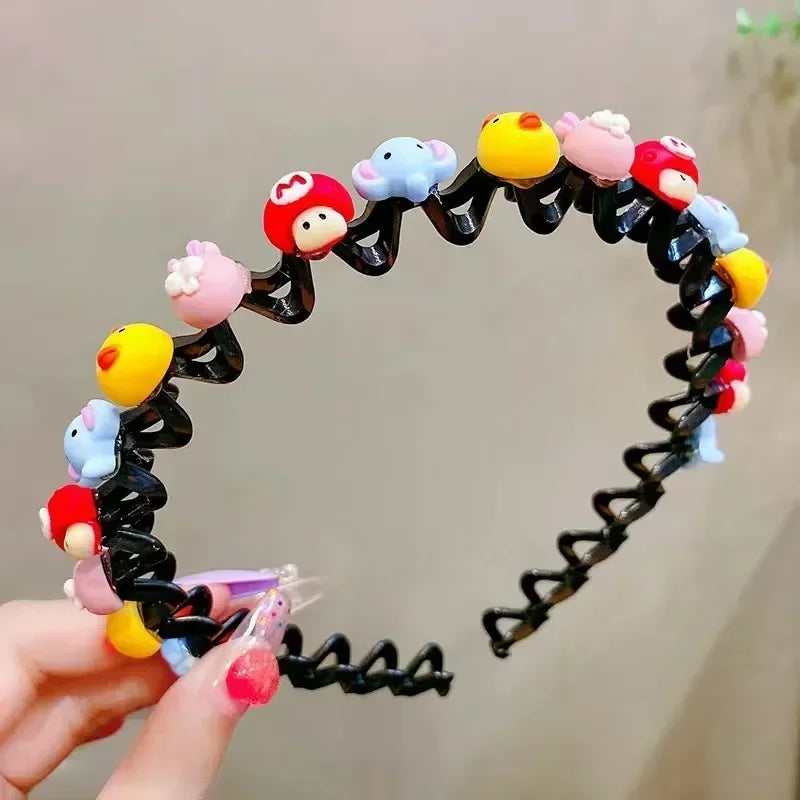 Hair Accessories for Girls Ties Headbands Band Bandeaux Scrunchie Bandana Fashion Haarband Korean Tiara Cheveux Fille Kids Cute