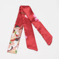 Skinny Scarf Hair Small Women Simple Style Handle Ribbon Fashion Printing Hairband Headscarf Beautiful Scarves Bags for Women