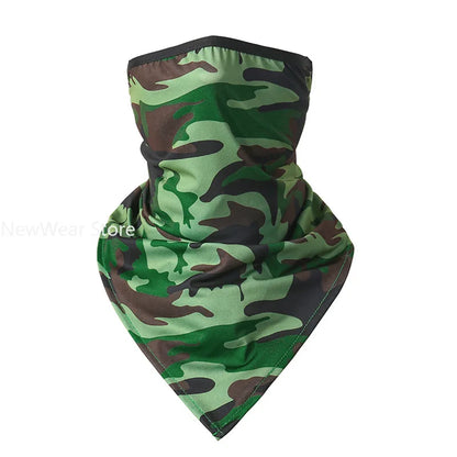 Camping Hiking Scarves Cycling Sports Mask Bandana Outdoor Headscarves Motorcycle Riding Headwear Men Women Neck Tube Scarf