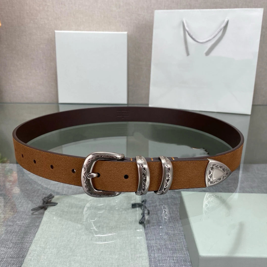 New Luxury Brand Belts for Men Smooth Metal Buckle Male Strap Genuine Waistband Men's Belt Designer High Quality Belt Men BC