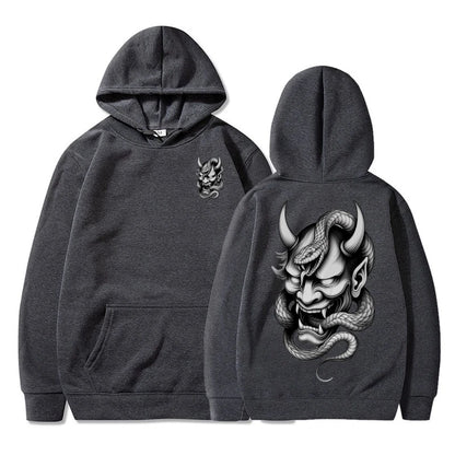 Men's Women's Printed Hoodie - Fashion Casual Hooded Sweatshirt, Loose Sportswear Top for All-Match Daily with Soft Fabric