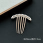 Fashion Hair Accessories Metal U Shape Hair Clip For Women Elegant Simulated Pearl Tassels Hairpin Female Headwear Gifts
