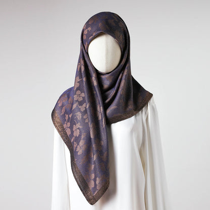 Head Scarf Women Luxury Brand Square 100*100cm Silk Foulard Satin Bandana Cheveux Soft Neckerchief Hijab Hair Scarves For Ladie