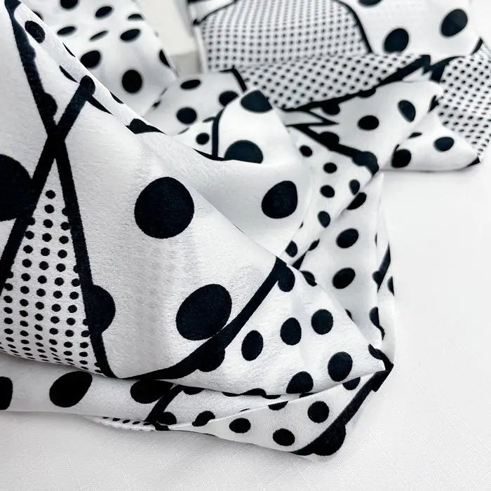 Men's Long Small Silk Scarves with Suits Spring Autumn New Fashionable Versatile Decorative Korean Version Thin  Narrow Scarves