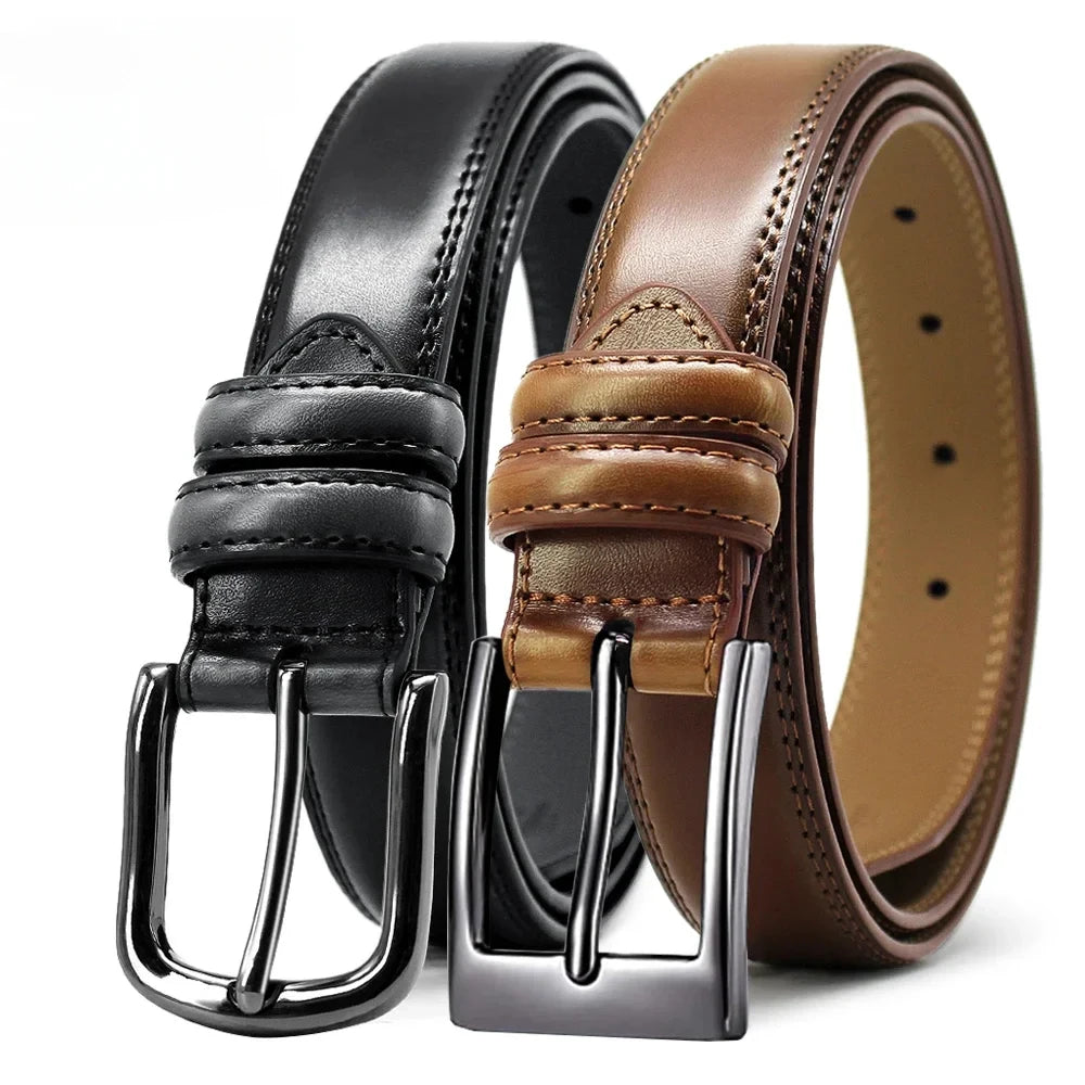 Belts Famous Brand Belt Men Mens Belts Quality Genuine Luxury Leather Belt Business Cowboy Waistband Male Fashion Designe