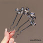 Fashion Hair Accessories Metal U Shape Hair Clip For Women Elegant Simulated Pearl Tassels Hairpin Female Headwear Gifts