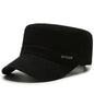 Hat Men's Flat Military Hat Is Simple And Versatile, Middle-Aged Hat Spring And Autumn Duck Tongue Casual Fashion New Style