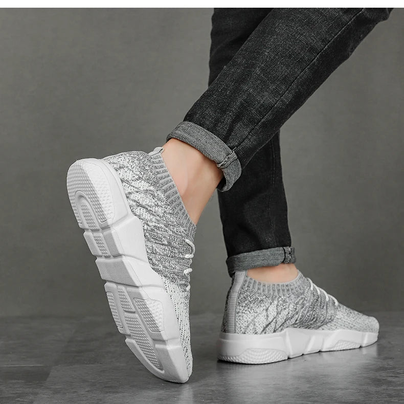 Sneakers For Men Casual Shoes Mesh Lightweight Men Shoes Tenis Masculino Luxury Loafers Walking Shoes Men