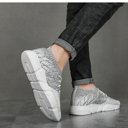 Sneakers For Men Casual Shoes Mesh Lightweight Men Shoes Tenis Masculino Luxury Loafers Walking Shoes Men