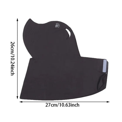 Sunscreen Face Scarf Thin Ice Silk Mask Summer Cover Veil Eye Protection Gini Golf Pattern Randomly On The Left Or Right Faces