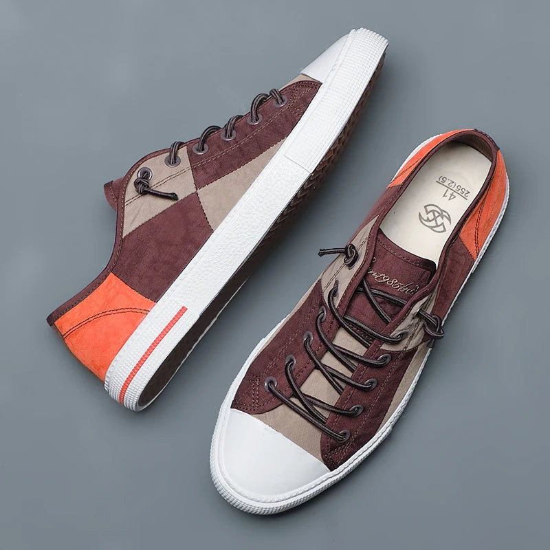 2021 Men Casual Shoes Mens Canvas Shoes for Men Shoes Men Fashion Flats Brand Fashion Men's Driving Shoes Men Sneakers