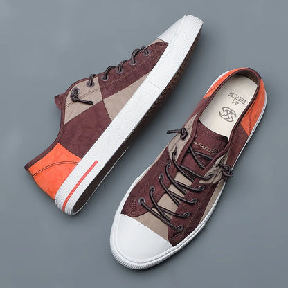 2021 Men Casual Shoes Mens Canvas Shoes for Men Shoes Men Fashion Flats Brand Fashion Men's Driving Shoes Men Sneakers