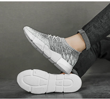 Sneakers For Men Casual Shoes Mesh Lightweight Men Shoes Tenis Masculino Luxury Loafers Walking Shoes Men