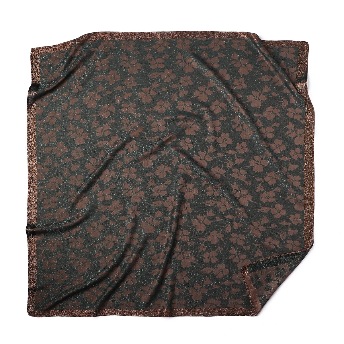 Head Scarf Women Luxury Brand Square 100*100cm Silk Foulard Satin Bandana Cheveux Soft Neckerchief Hijab Hair Scarves For Ladie