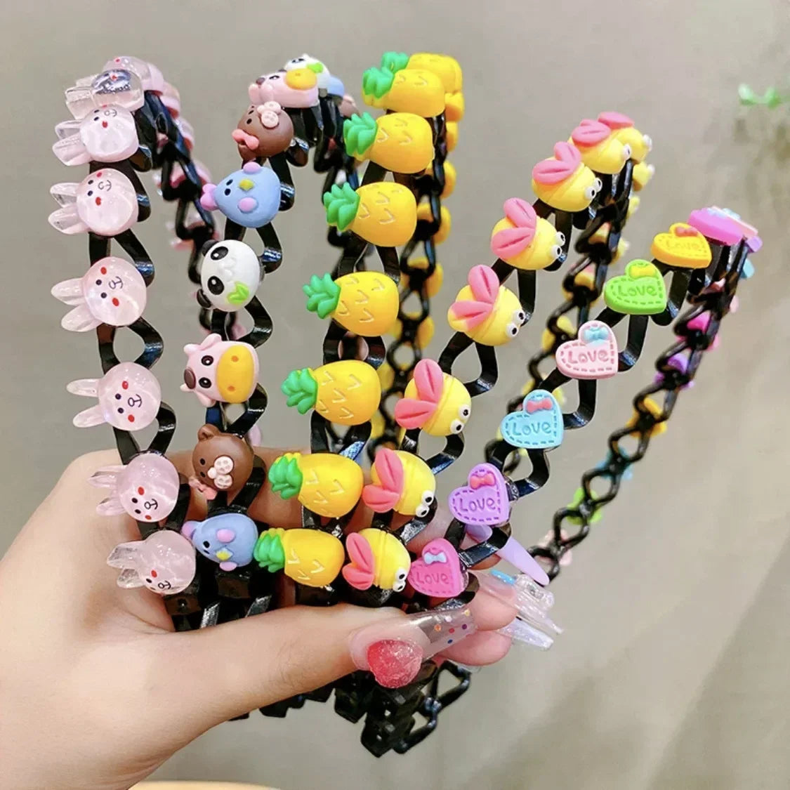 Hair Accessories for Girls Ties Headbands Band Bandeaux Scrunchie Bandana Fashion Haarband Korean Tiara Cheveux Fille Kids Cute