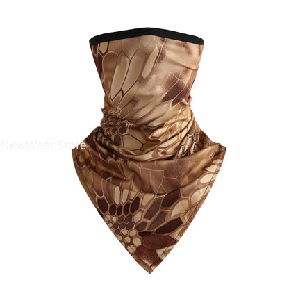 Camping Hiking Scarves Cycling Sports Mask Bandana Outdoor Headscarves Motorcycle Riding Headwear Men Women Neck Tube Scarf