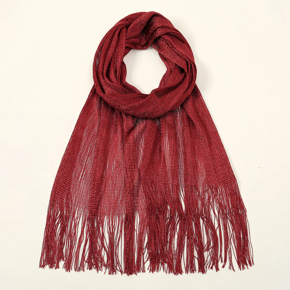 Sexy Fashion Banquet Sunscreen Shawl Gold Silver Shiny Scarves For Women Lace Tassel Party Evening Dress Scarf