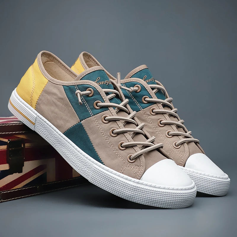 2021 Men Casual Shoes Mens Canvas Shoes for Men Shoes Men Fashion Flats Brand Fashion Men's Driving Shoes Men Sneakers